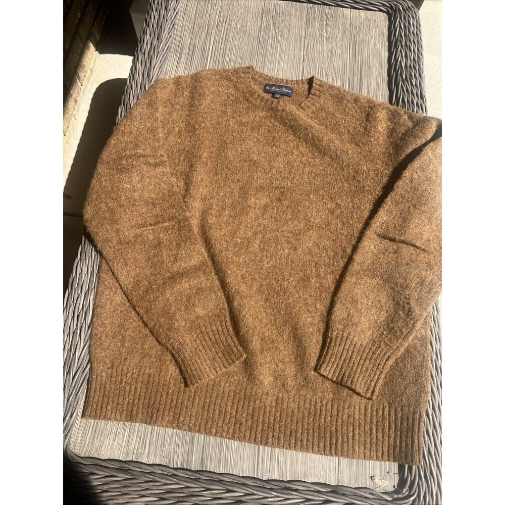 Brooks Brothers 100% Merino Wool Sweater Pullover Size Large - Picture 3 of 7